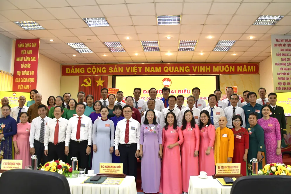 Ủy ban MTTQ Việt Nam phường Tân Phước khóa I, nhiệm kỳ 2025 - 2030 ra mắt tại đại hội bà trúc 3.JPG