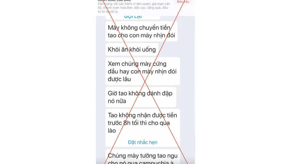 Công an giải cứu nam sinh viên bị “bắt cóc online”
