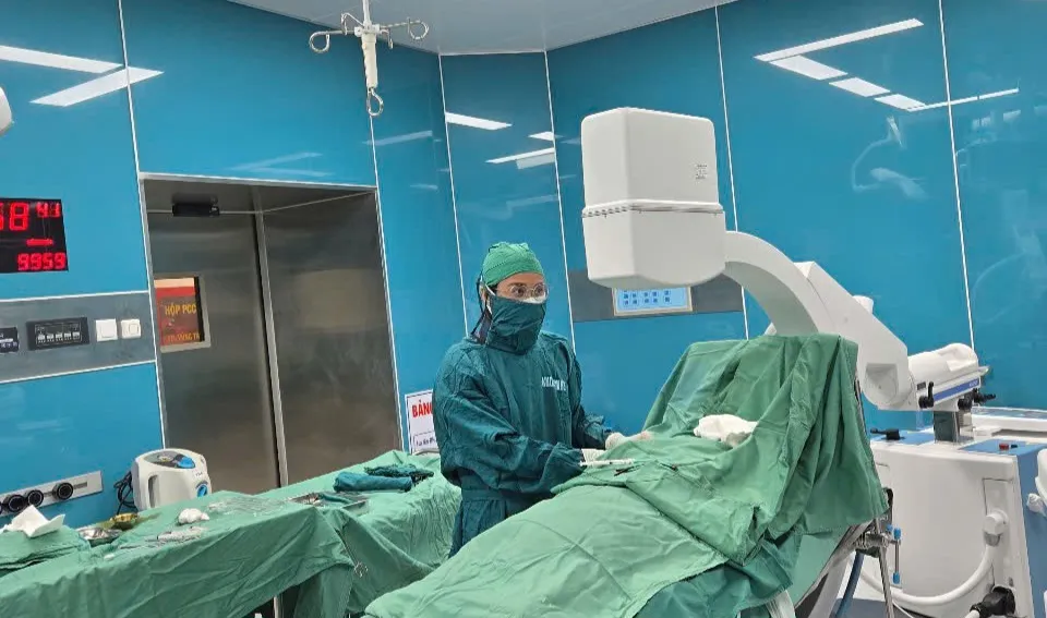 Lần đầu tiên, Bệnh viện Đa khoa Vũng Tàu tự thực hiện thành công kỹ thuật đặt máy tạo nhịp tim tạm thời