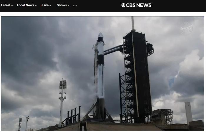 图片来源：美国哥伦比亚广播公司(CBS)报道截图