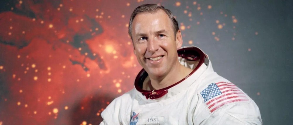 美国宇航员吉姆•洛弗尔。（图自互联网）