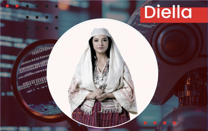 “迪埃拉”的虚拟形象。资料图