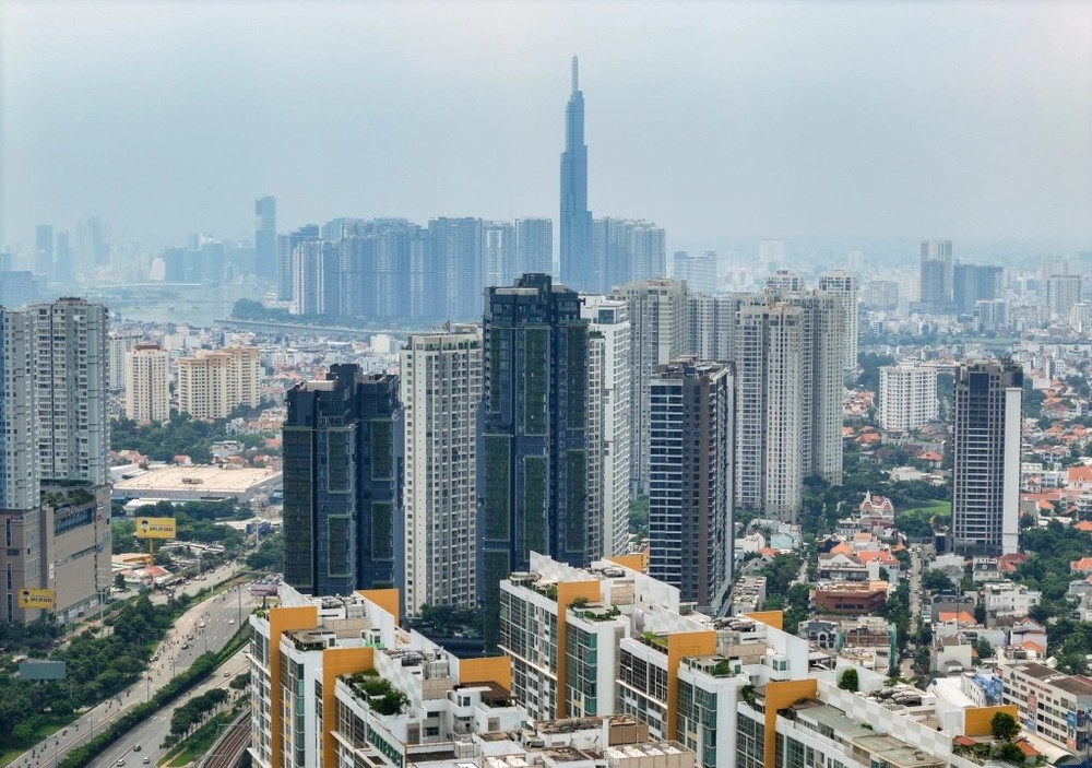 今年10月份的胡志明市东区一带。