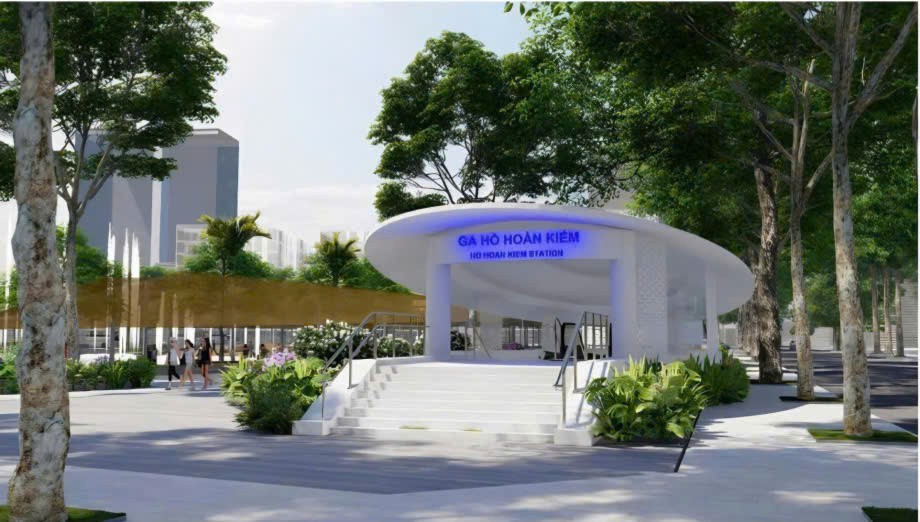 C9-还剑地下车站配景图。