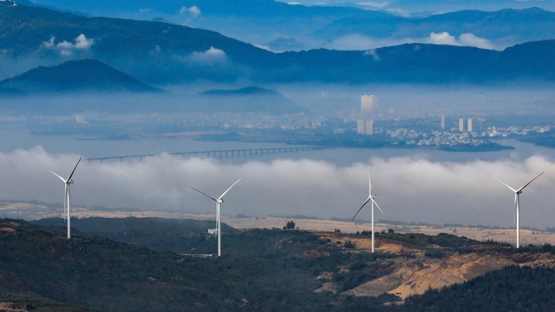 嘉莱省风电厂项目。