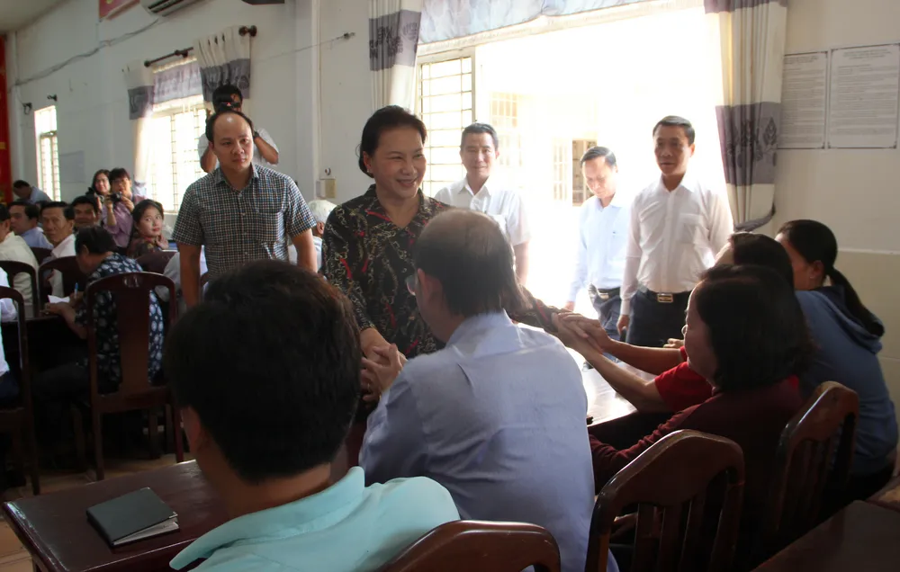 Chủ tịch Quốc hội Nguyễn Thị Kim Ngân: Sẽ có chiến lược để ứng phó với biến đổi khí hậu ảnh 2 Chủ tịch Quốc hội Nguyễn Thị Kim Ngân: Sẽ có chiến lược để ứng phó với biến đổi khí hậu ảnh 2