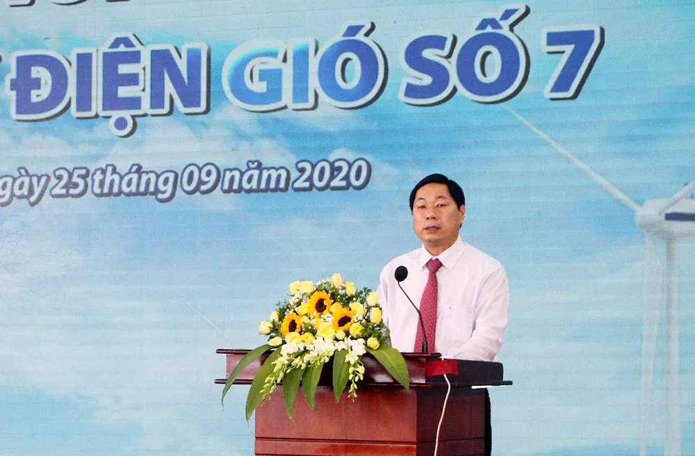 Sóc Trăng khởi công dự án Nhà máy điện gió số 7 ảnh 1
