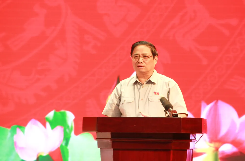 Thủ tướng Phạm Minh Chính tiếp xúc cử tri trước kỳ họp thứ 4 tại Cần Thơ ảnh 3 Thủ tướng Phạm Minh Chính tiếp xúc cử tri trước kỳ họp thứ 4 tại Cần Thơ ảnh 3