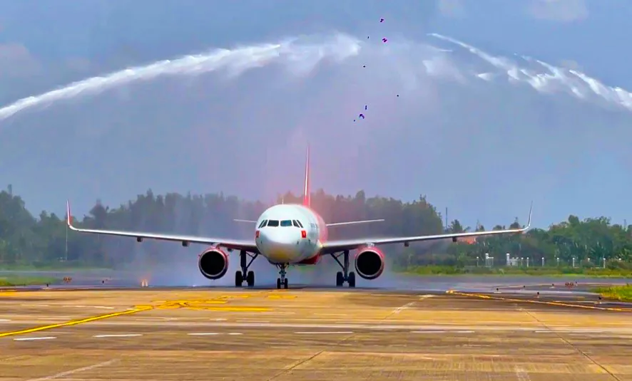 Chuyến bay thẳng đầu tiên từ Quảng Ninh đến Cần Thơ