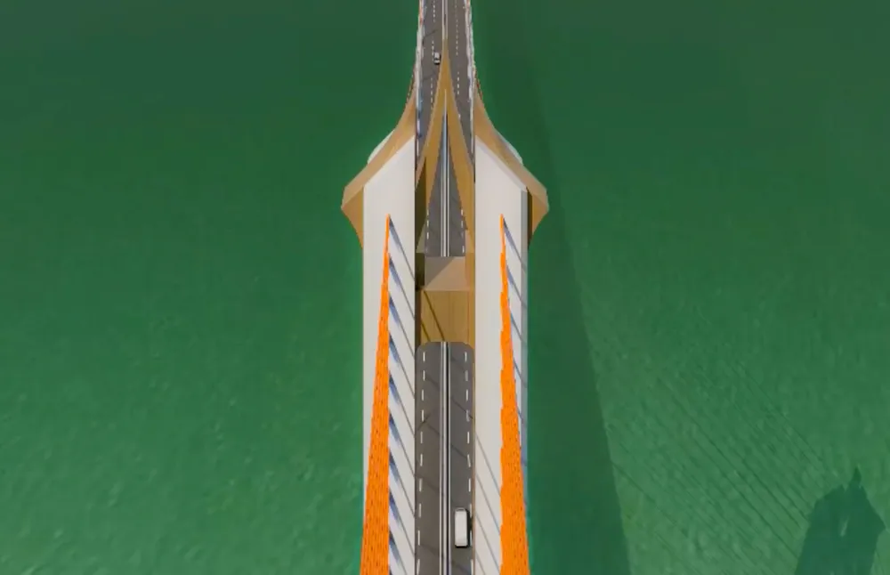 Tháp trụ cầu Đại Ngãi 1 được lấy cảm hứng từ những ngôi chùa Phật giáo Nam tông Khmer