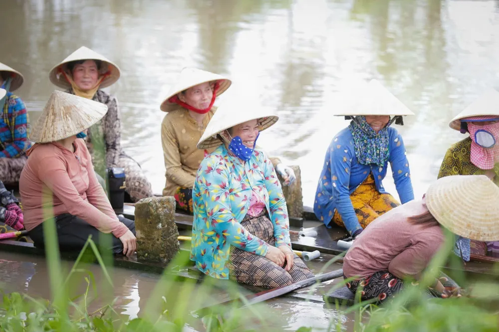 Phút nghỉ ngơi sau khi miệt mài tập luyện. Ảnh: Mr Chu 858932f659b9d5e78ca8.jpg