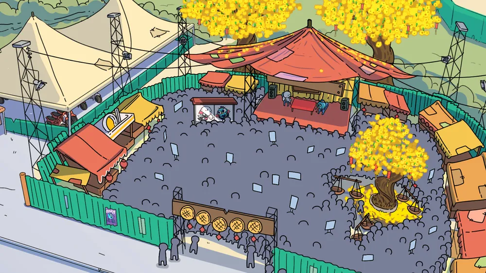 Không khí xuân rộn ràng được tái hiện trong phim Không khí xuân rộn ràng được tái hiện trong phim