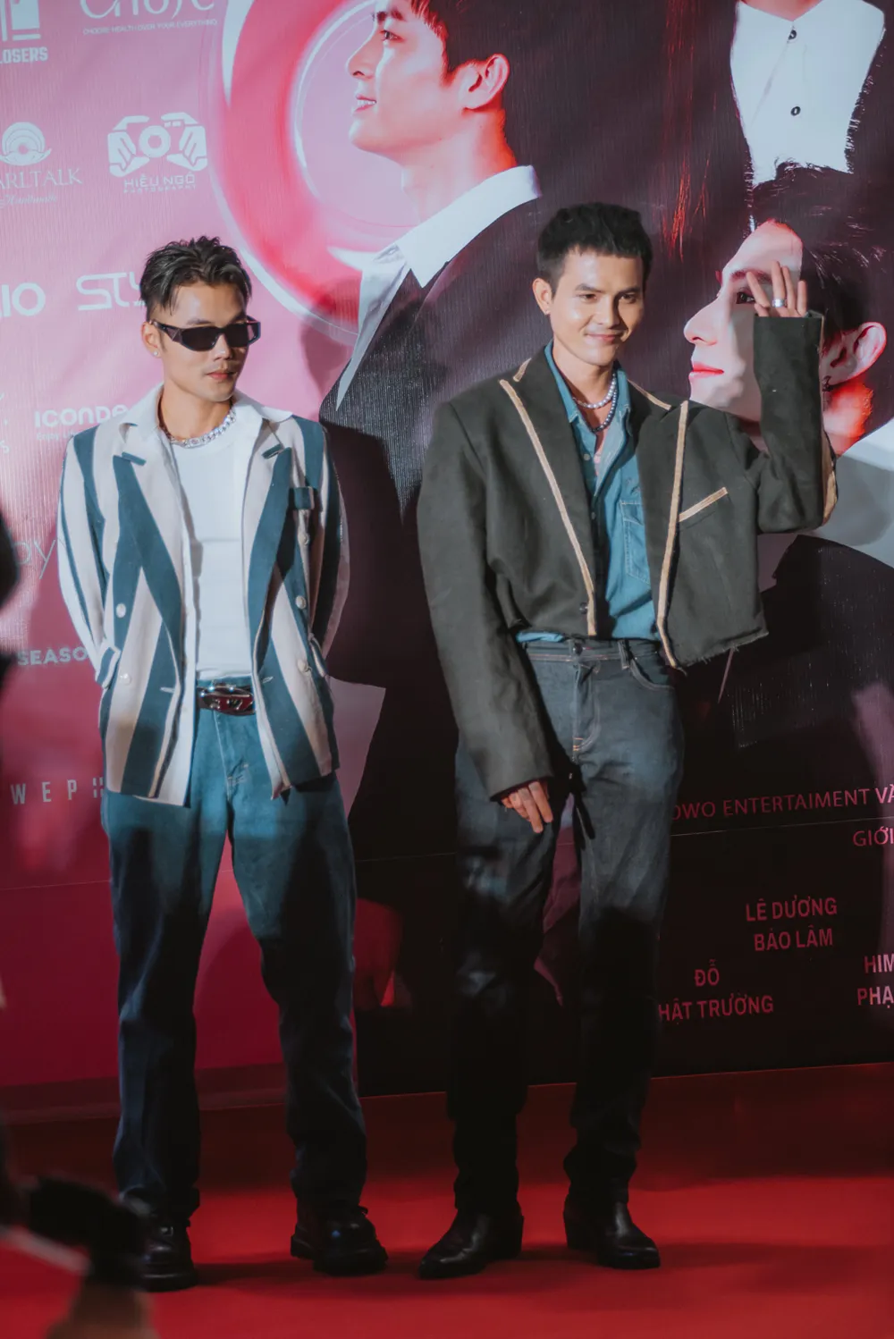 Diễn viên Anh Tú và Hữu Thanh Tùng Diễn viên Anh Tú và Hữu Thanh Tùng