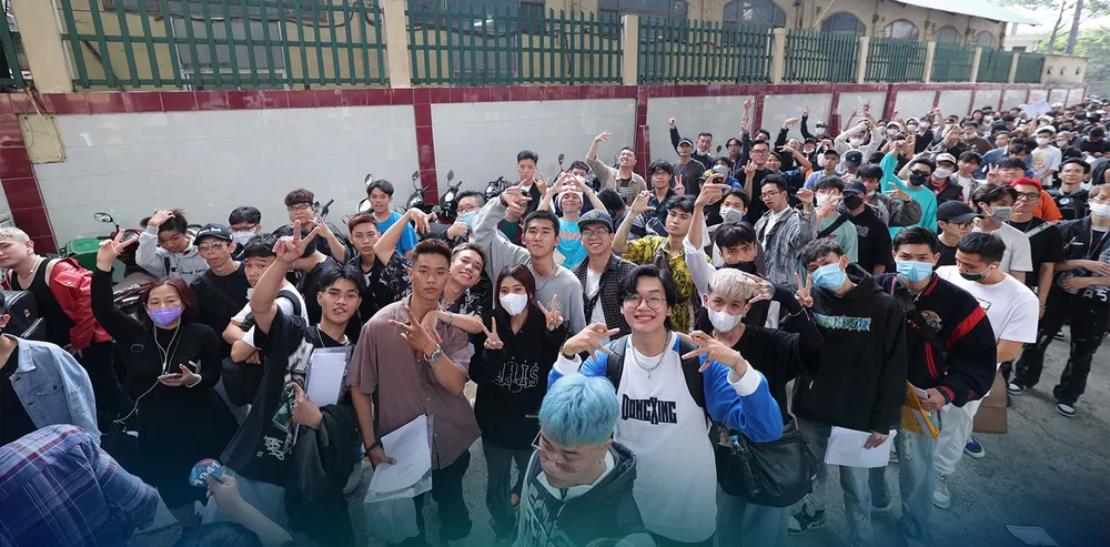 Hàng nghìn thí sinh tham gia casting tại TPHCM