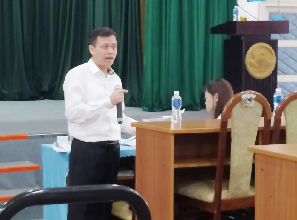 Ông Đỗ Quốc Việt có nhiều chia sẻ liên quan đến câu chuyện phải tuân thủ quy định pháp luật trong phát hành, phổ biến phim