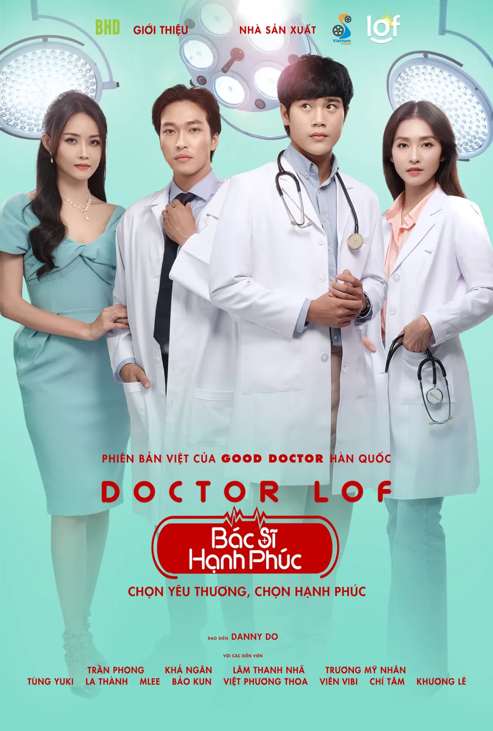 Poster phim Bác sĩ hạnh phúc phiên bản Việt Poster phim Bác sĩ hạnh phúc phiên bản Việt