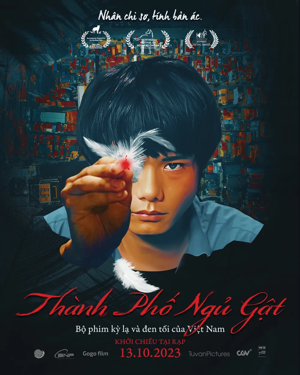 Poster chính thức bộ phim Thành phố ngủ gật Poster chính thức bộ phim Thành phố ngủ gật