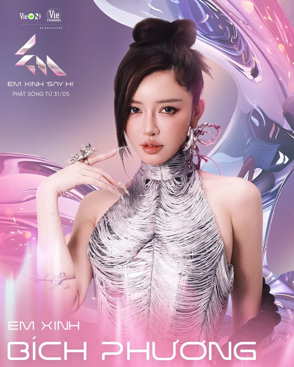 Bích Phương tái xuất với một chương trình thực tế về âm nhạc. Ảnh: VieChannel EXSH - BICH PHUONG.jpg