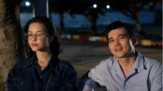 Quang Sự có vai diễn khiến anh rất tâm đắc. Ảnh: ĐPCC tro choi bong toi 3.jpg