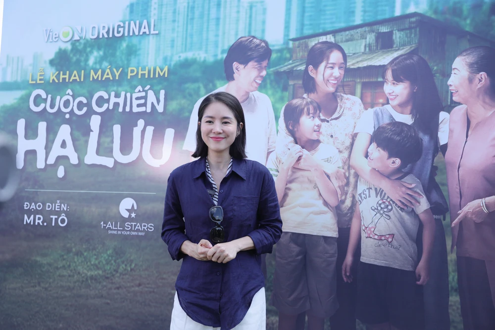 Lê Phương cũng có vai diễn hứa hẹn khác biệt. Ảnh: ĐPCC cuoc chien ha luu 1.jpg