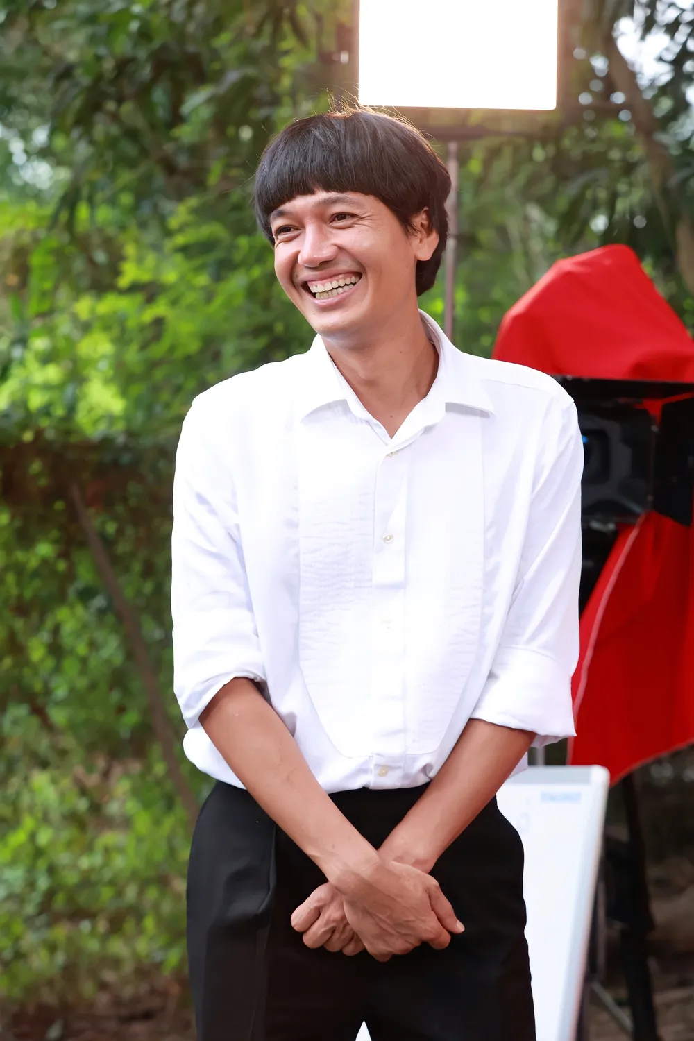 Quang Tuấn đảm nhận vai nam chính trong phim. Ảnh: ĐPCC nha ma xo 3.jpg