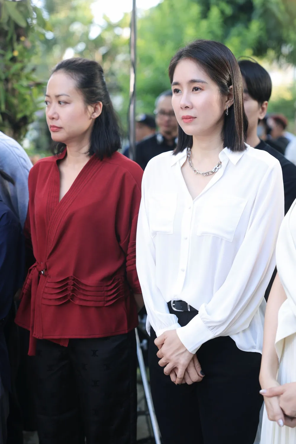 Lê Phương, Hồng Ánh lần đầu hợp tác trong phim. Ảnh: VieON vi me anh phan chia tay 5.jpg