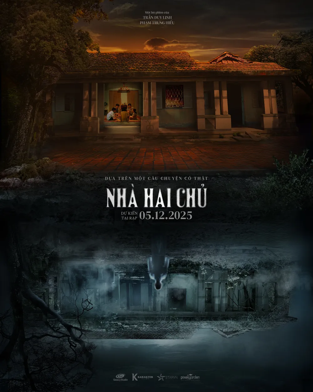 Firstlook poster phim Nhà hai chủ. Ảnh: ĐPCC phim nha hai chu 1.jpg