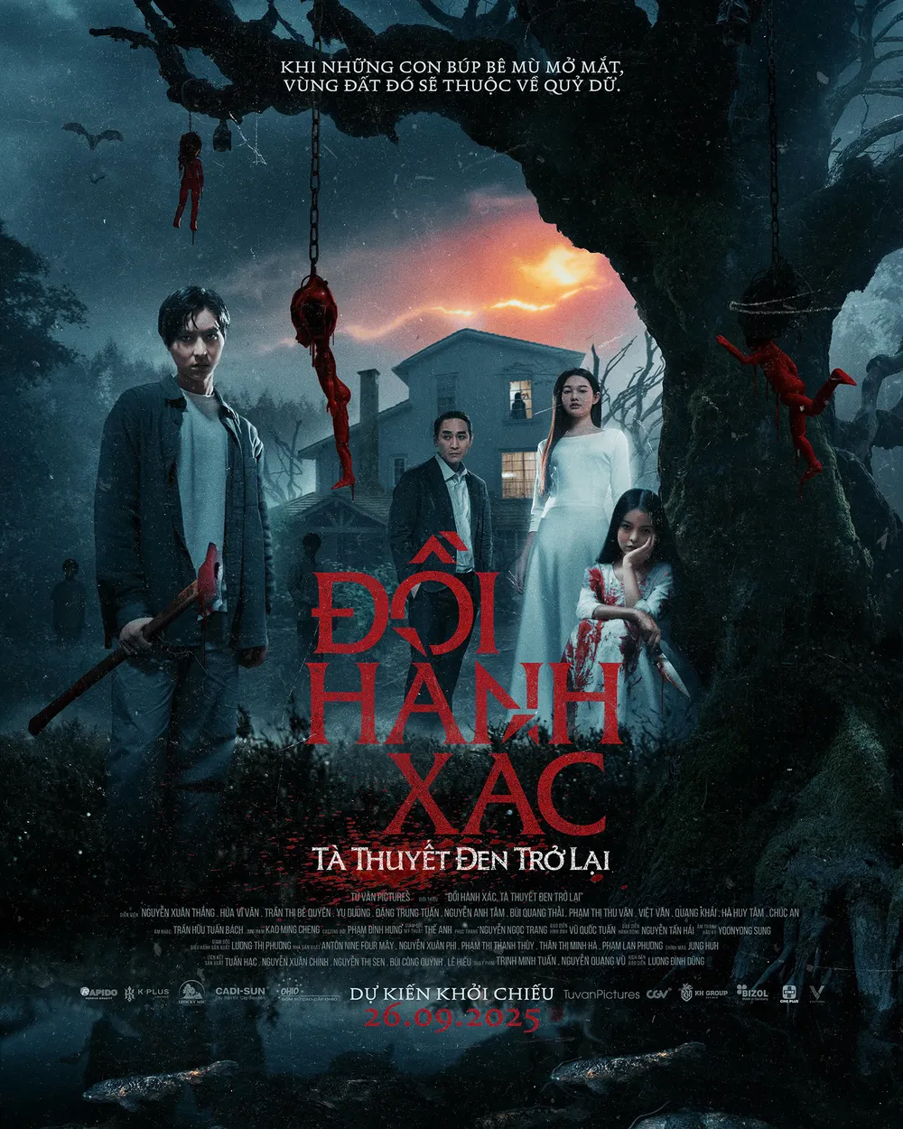 Poster chính thức của bộ phim. Ảnh: ĐPCC doi hanh xac 1.jpg