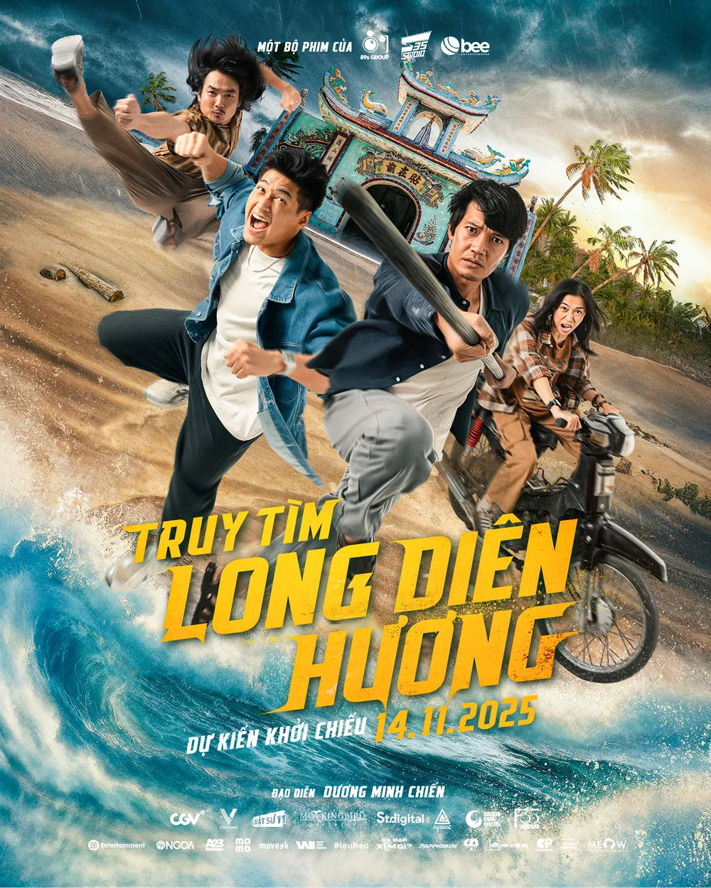 Teaser poster bộ phim Truy tìm long diên hương. Ảnh: ĐPCC teaser long dien huong.png
