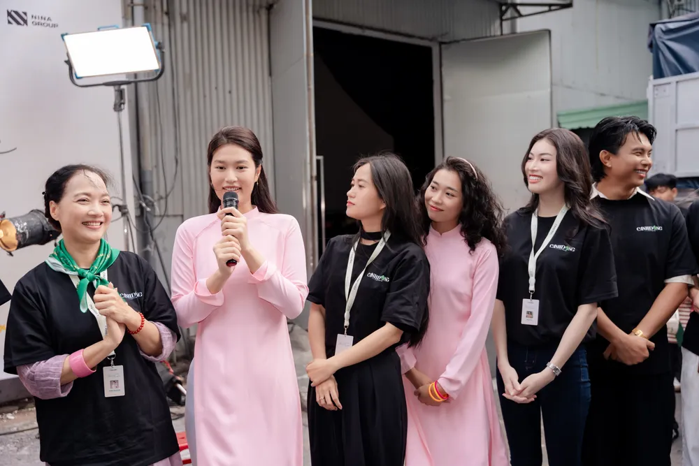 Hoa hậu Đoàn Thiên Ân có vai chính điện ảnh thứ 2. Ảnh: ĐPCC doan thien an 1.jpg