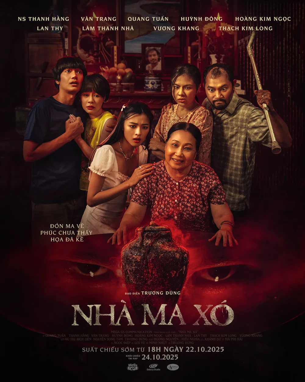 Poster chính thức phim Nhà ma xó. Ảnh: ĐPCC poster nha ma xo 1.png