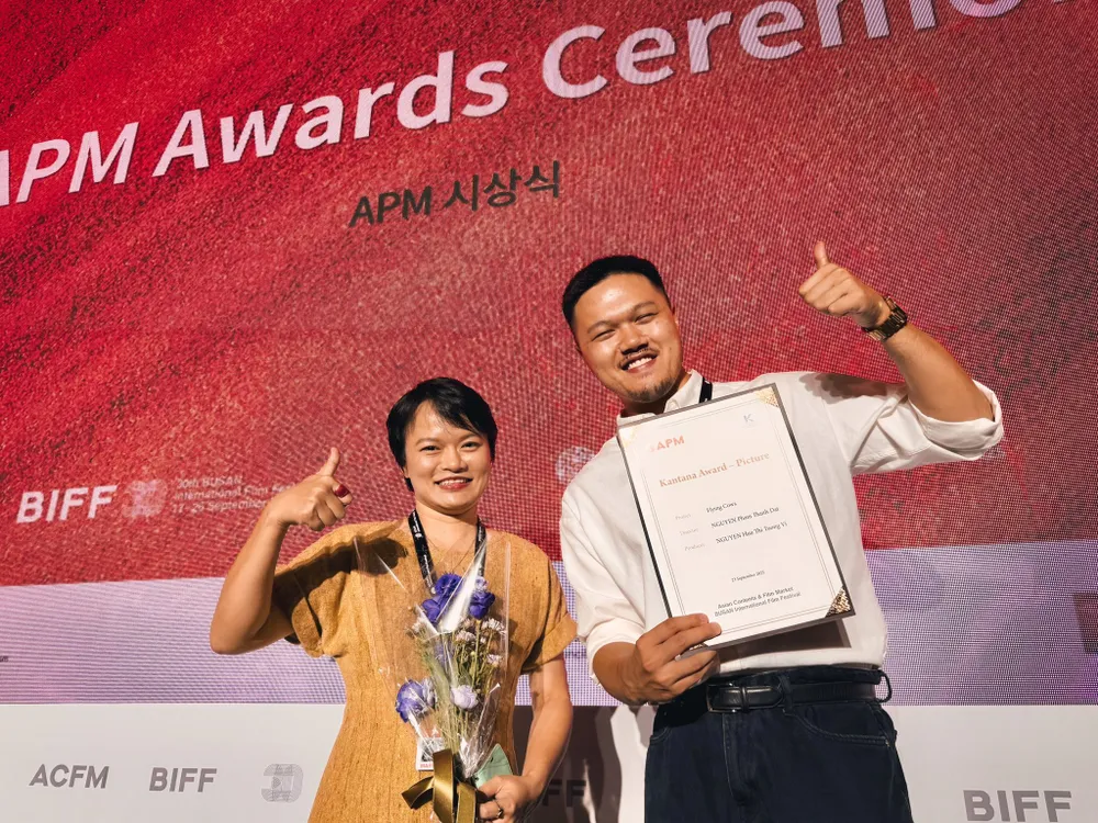 Dự án Bò sữa bay của Việt Nam nhận giải Kantana Award tại Chợ Dự án lhp busan 2025 7.jpg