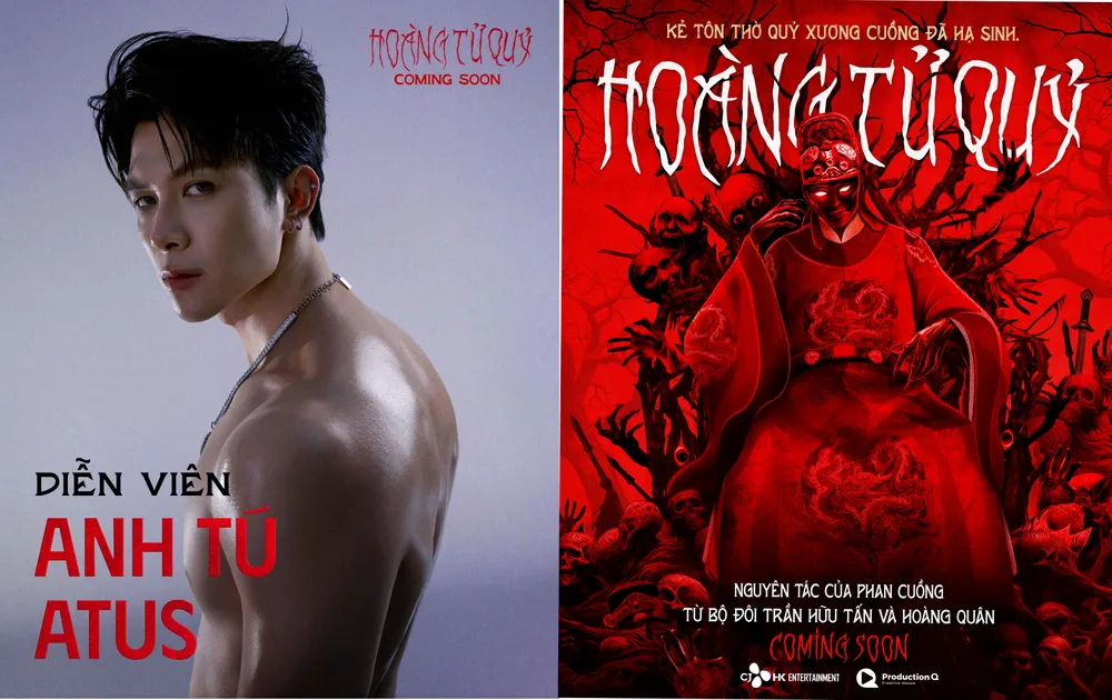 Anh Tú Atus lần đầu tham gia một dự án kinh dị - cổ trang. Ảnh: ĐPCC hoang tu quy 1.jpg