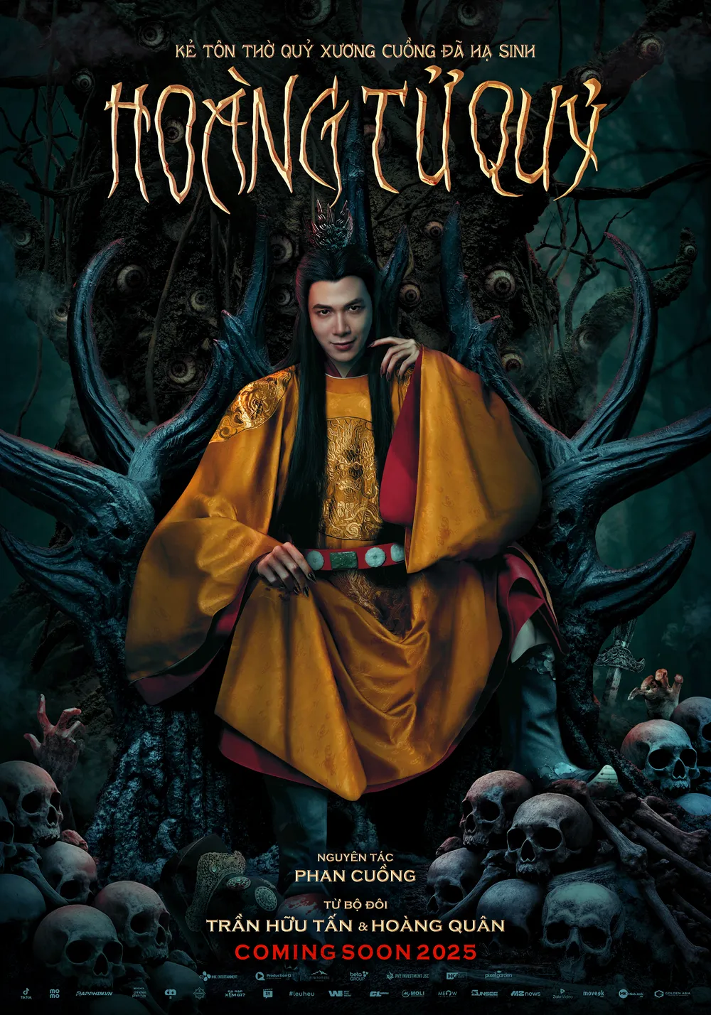 First look poster phim Hoàng tử quỷ. Ảnh: ĐPCC luong the thanh 3.png