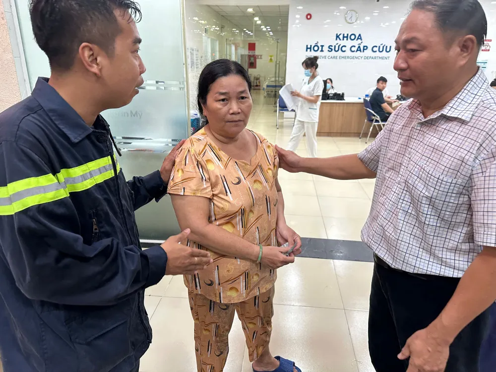 Mưa gió làm nhiều cây xanh ngã đổ