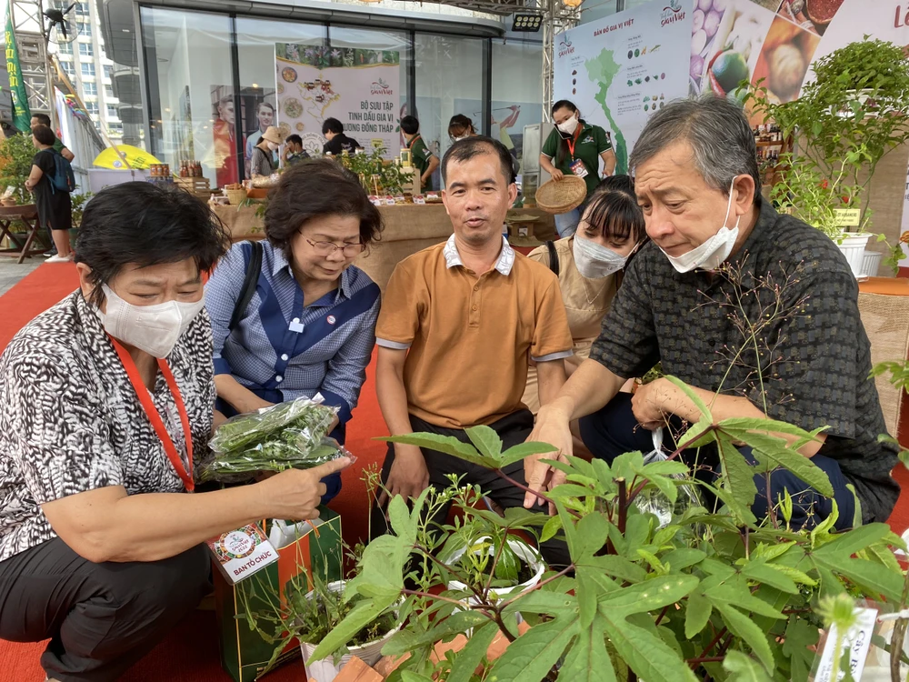 Nhiều gia vị “độc, lạ” tại Lễ hội tinh hoa gia vị Việt ảnh 2 Nhiều gia vị “độc, lạ” tại Lễ hội tinh hoa gia vị Việt ảnh 2