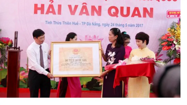Hải Vân Quan được công nhận Di tích Lịch sử và kiến trúc nghệ thuật ảnh 1