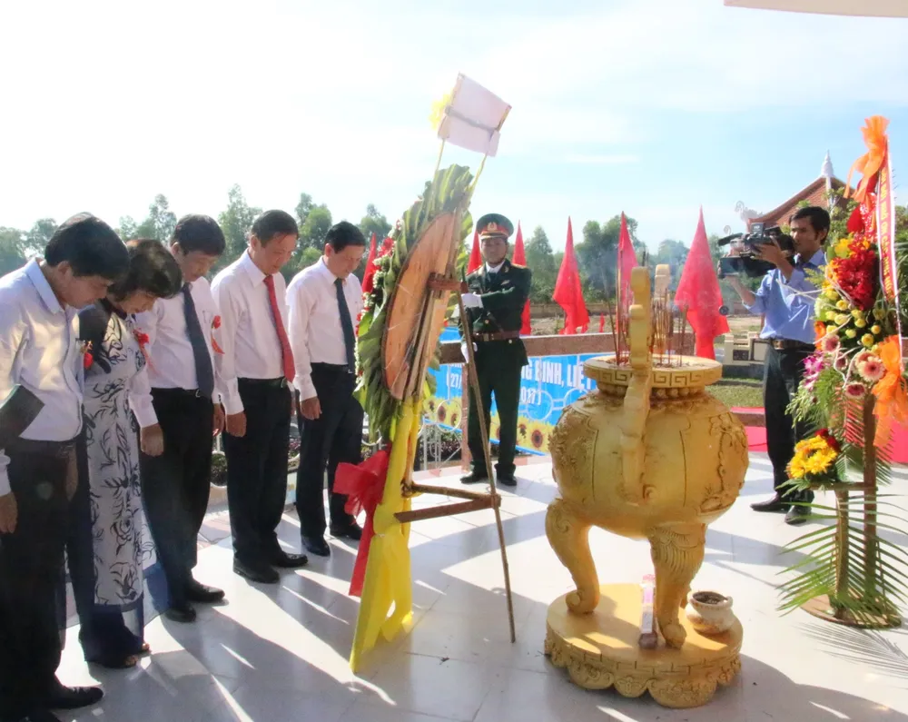 Khánh thành Nghĩa trang liệt sĩ xã Hòa Khương ảnh 4