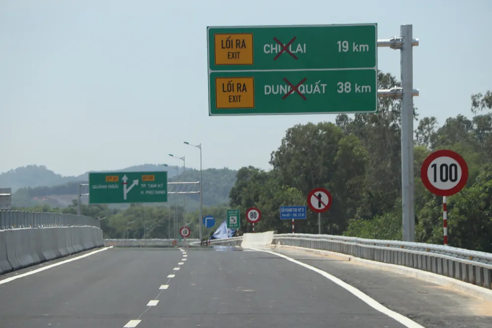 Đưa vào khai thác giai đoạn 1 đường cao tốc Đà Nẵng - Quảng Ngãi  ảnh 3 Đưa vào khai thác giai đoạn 1 đường cao tốc Đà Nẵng - Quảng Ngãi  ảnh 3