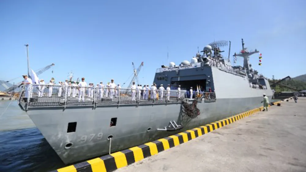 Hai chiến hạm của Hải quân Hàn Quốc thăm Đà Nẵng  ảnh 2