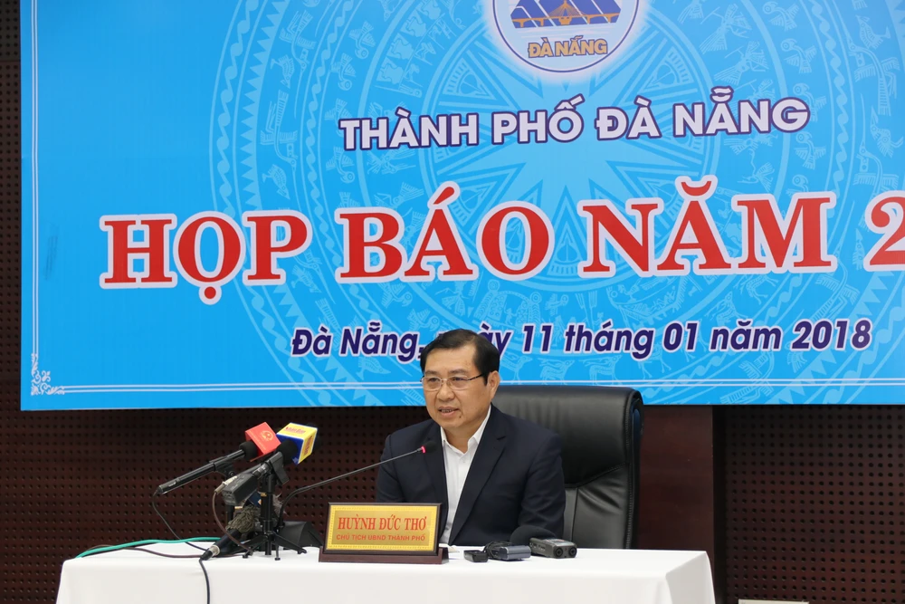 Đà Nẵng họp báo quý IV năm 2017 với nhiều vấn đề “nóng” ảnh 1 Đà Nẵng họp báo quý IV năm 2017 với nhiều vấn đề “nóng” ảnh 1