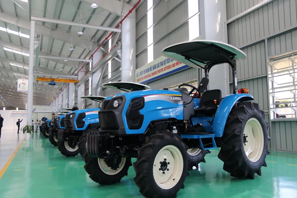 Quảng Nam đưa vào hoạt động nhà máy sản xuất máy nông nghiệp lớn và hiện đại nhất nước  ảnh 1