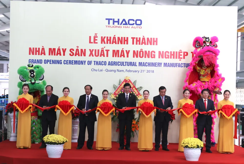 Quảng Nam đưa vào hoạt động nhà máy sản xuất máy nông nghiệp lớn và hiện đại nhất nước  ảnh 5