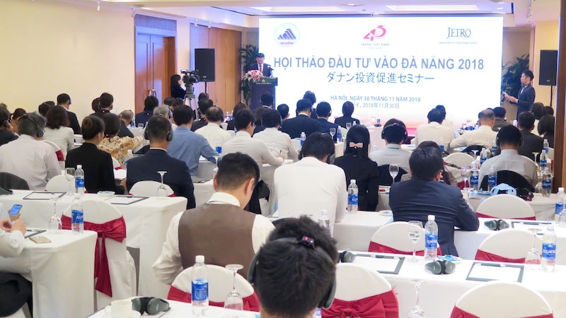 UBND TP Đà Nẵng và Tổ chức Xúc tiến thương mại Nhật Bản tại Việt Nam (JETRO) phối hợp tổ chức Hội thảo Xúc tiến đầu tư vào Đà Nẵng 2018