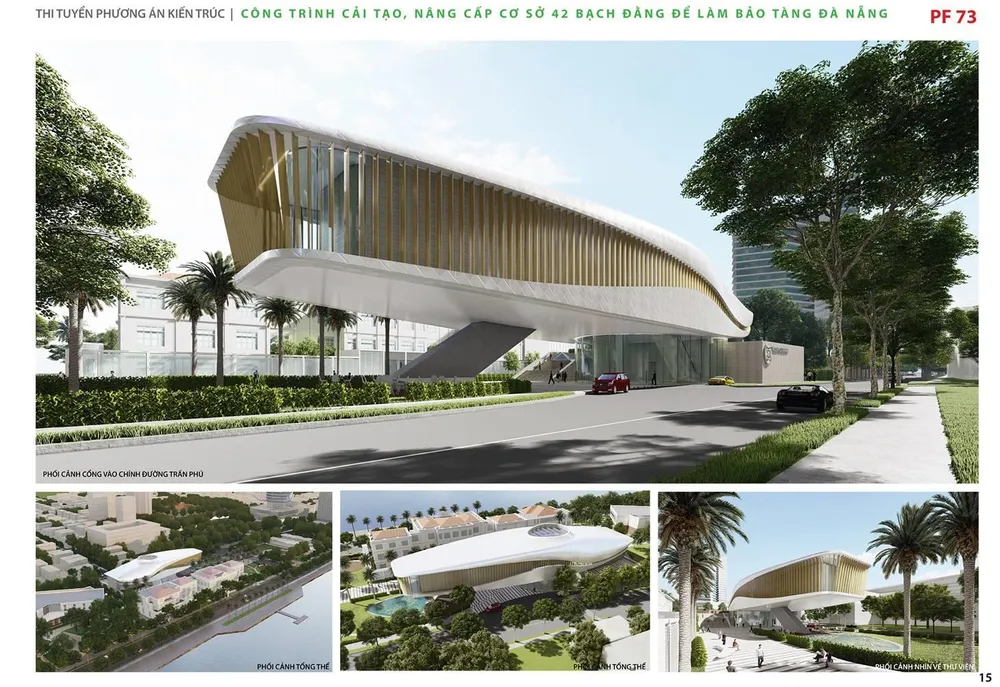 Trao giải thưởng cho các phương án kiến trúc Bảo tàng Đà Nẵng và Vườn tượng APEC ảnh 2