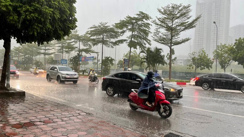 10月13日全国各地降雨（图：互联网）。