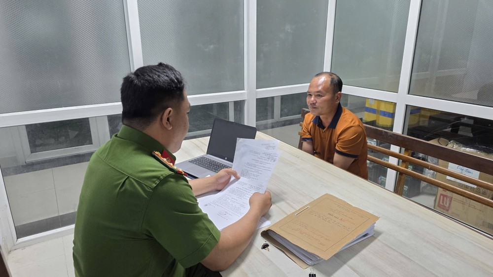 阮友兴在公安机关。