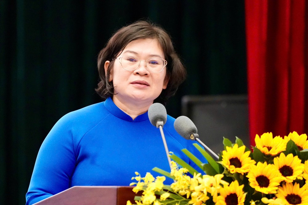 胡志明市市委副书记文氏白雪。图：黄雄