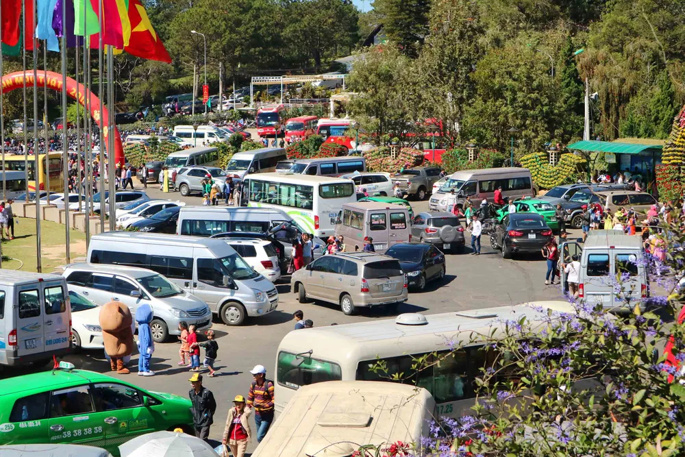 VIDEO: Dòng người không ngừng đổ về Đà Lạt du Xuân ảnh 9