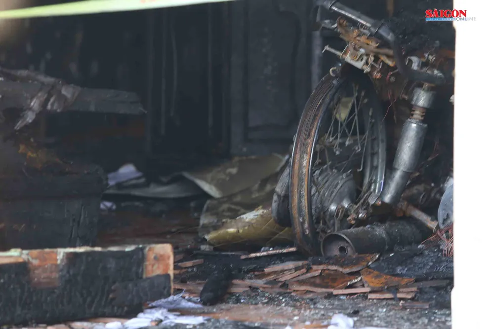 Cận cảnh hiện trường vụ cháy khiến 5 ở Đà Lạt người tử vong ảnh 4